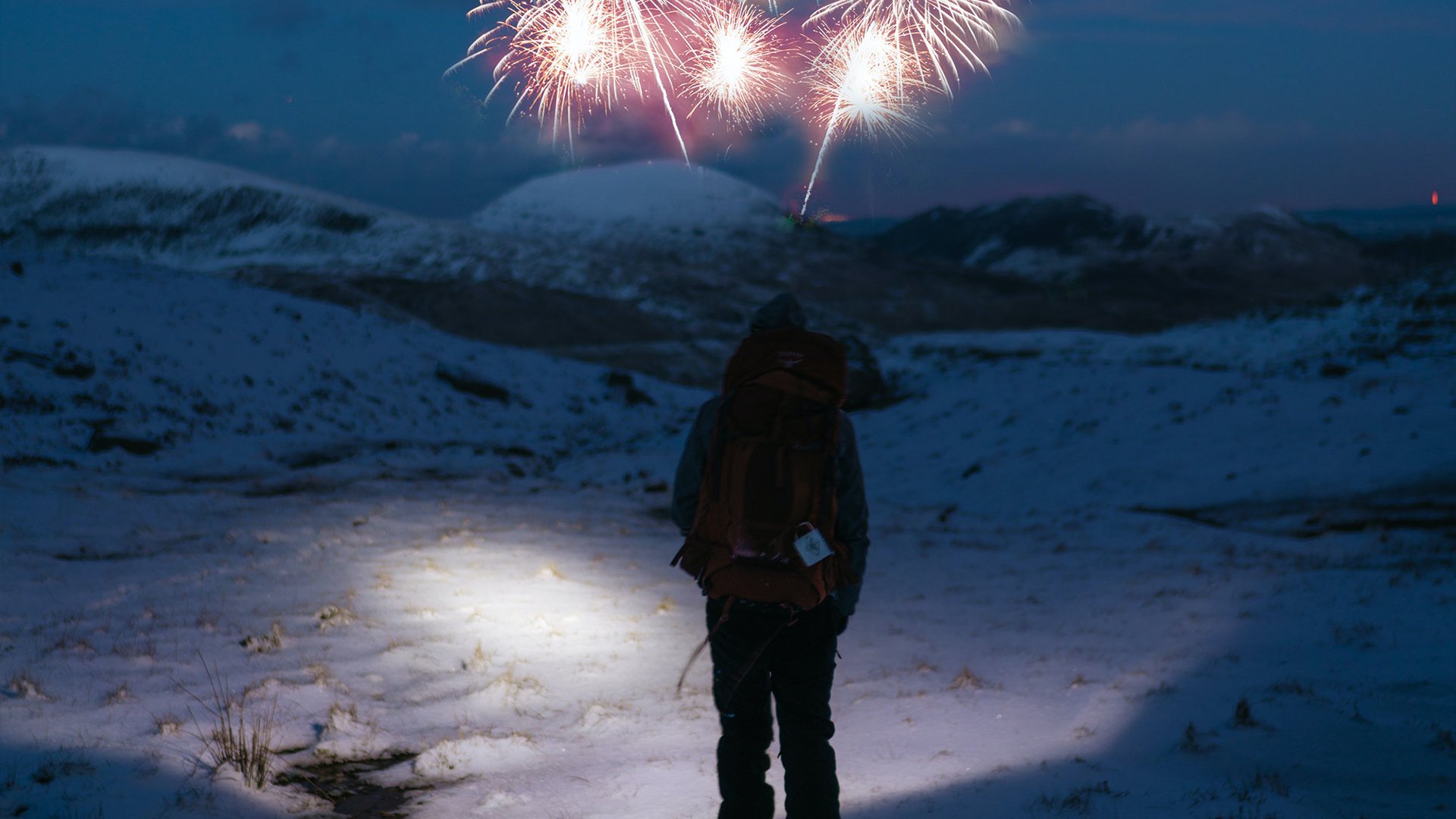 Snow firework (1920x1080)