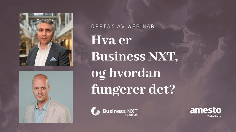 Opptak Webinar Business NXT